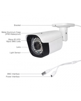 2MP 5MP surveillance video cctv camera ahd HD IR night vision dome analog monitoring mini security camera