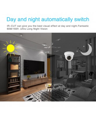 Factory price  CCTV Security AHD Dome Ananlog Camera 5.0MP Full HD night vision indoor ceiling 3.6mm small size connect DVR