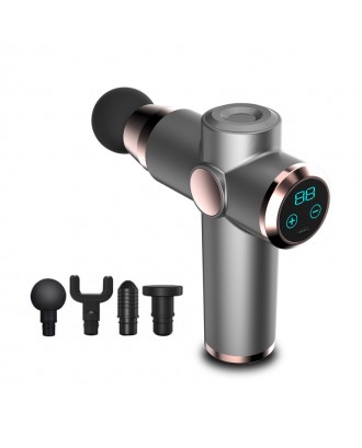 Youmay Portable Mini Gym Body Muscle Massager LCD Screen Fascial Muscle Massage Gun