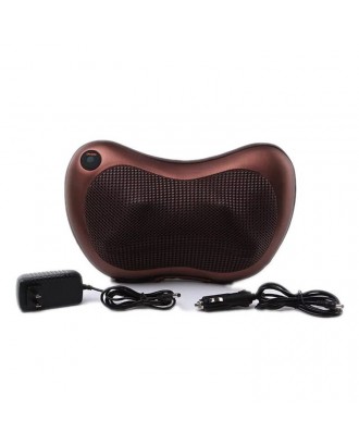 Portable Wireless Heated Head Massager Cordless Electric Home Relaxation Neck Massage Pillow