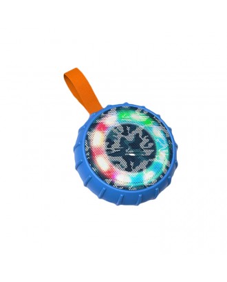 Factory OEM manufacturing IPX6 waterproof portable speaker with lights outdoor speakers blue tooth speakers rgb waterproof