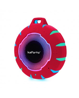 Factory customized cheapest speaker price 1000mAh Battery IPX7 RGB light wireless outdoor speaker waterproof blue tooth speaker