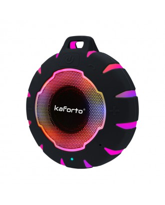 Factory customized cheapest speaker price 1000mAh Battery IPX7 RGB light wireless outdoor speaker waterproof blue tooth speaker